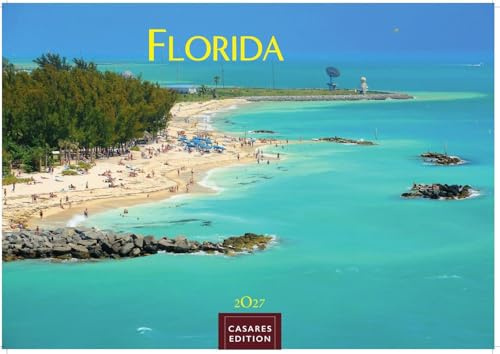 Florida Kalender 2027 – Wandkalender | Fotokalender Nordamerika 35x50cm Traumhafte Landschaften & Küstenstädte voller Lebensfreude, perfekt als Geschenkidee