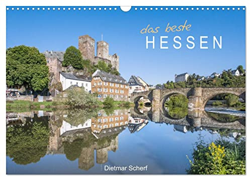 Das beste Hessen (Wandkalender 2026 DIN A3 quer), CALVENDO Monatskalender: Exzellentes Hessen-Porträt in Bildern (CALVENDO Orte)