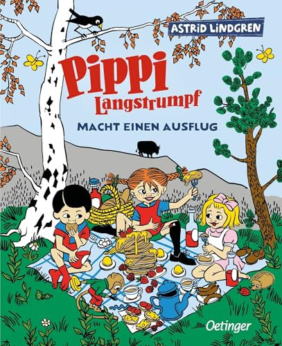 Pippi Langstrumpf macht einen Ausflug: Eine lustige Bilderbuchgeschichte mit Pippi, Tommy und Annika für Kinder ab 4 Jahren