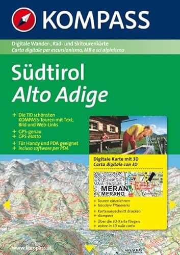Südtirol / Alto Adige. DVD-ROM für Windows 95/98/2000/NT/XP.