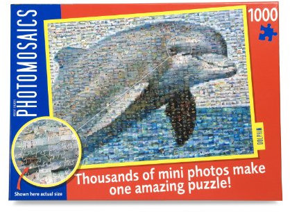 Paul Lamond Games Photomosaic Puzzle Dolphin
