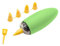 Pedrini Penna decoratrice, Silicone, Verde