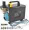 COMPRESSORE AEROGRAFO PROFESSIONALE COMPRESSORE AEROGRAFO DA 125 W AEROGRAFO PROFESSIONALE Compact II con Set di Spazzole per la Pulizia + 10 adattatori per le connessioni + Tubo da 1, 8 m