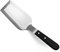 Arcos Espátula de Cocina Profesional - Hoja de Acero Inoxidable NITRUM 160 mm - Resistente a Químicos y Calor - Mango Ergonómico POM Negro - Serie Universal