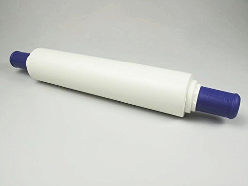 TUPPERWARE Backen Profi-Teigrolle blau-lila D06 Nudelholz Backhelfer Back'n'roll