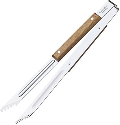 Tramontina Churrasco DC476 BBQ Meat Tongs, 37 cm