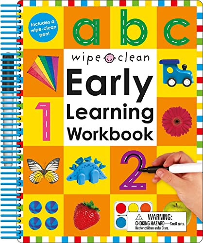 Wipe Clean: Early Learning Workbook: With Practical Exercises and Activities to Do Again and Again! (Wipe Clean Learning Books)