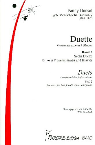 Duette Band 2: 6 Duette für 2 Frauenstimmen und Klavier