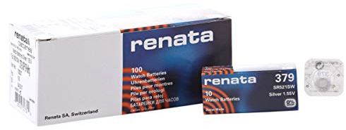 10 x Renata 379 Swiss Made Lithium Coin Cell Battery SR521SW