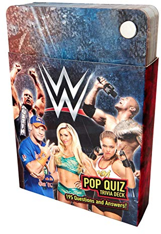 WWE Pop Quiz Trivia Deck