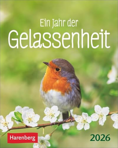 Ein Jahr der Gelassenheit Mini-Geschenkkalender 2026: Entspannt durchs Jahr mit dem kleinen täglichen Jahreskalender. Kleiner Tisch-Kalender zum ... im Alltag (Mini-Geschenkkalender Harenberg)
