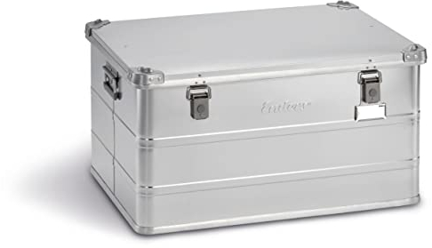 Enders Aluminiumbox VANCOUVER, Industriebox, Transportbox, Universalbox, Gummidichtung, stabil, robust, Staub- und Spritzwasserschutz, Werkzeugkiste, Campingbox, Handgriffe, B79 x T58,5 x H60 cm #1351