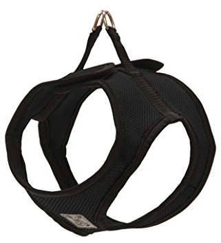 RC Pet Products, weiches Cirque-Hundegeschirr zum Hineinsteigen, Größe XS, Schwarz