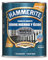 Hammerite Esmalte directo sobre hierro y óxido Martelé Gris Plata 5 L