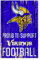 NFL Pittsburgh Steelers Sportfan Heimdekoration, Team-Farbe, 28 x 43 cm