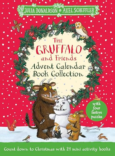 The Gruffalo and Friends Advent Calendar Book Collection: count down to Christmas with 24 mini activity books