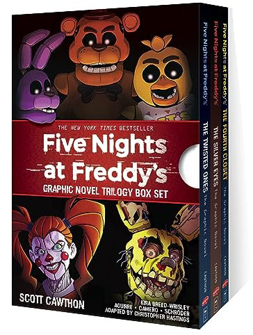 Five Nights at Freddy's Graphic Novel Trilogy Box Set: The Fourth Closet / the Twisted Ones / the Silver Eyes