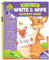 School Zone Write & Wipe 60pp Bind-up