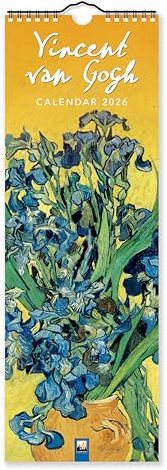 Vincent van Gogh – Slimline-Kalender 2026 – Original Flame Tree Publishing-Kalender Slimeline [Kalender]