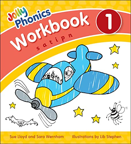Jolly Phonics Workbook 1: in Precursive Letters (British English edition) (Jolly Phonics Workbooks, set of 1–7)
