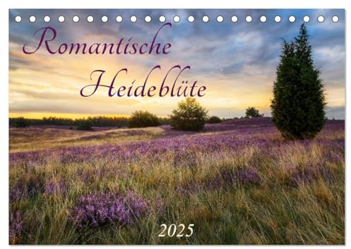Romantische Heideblüte (Tischkalender 2025 DIN A5 quer), CALVENDO Monatskalender: Ein ganzes Jahr die Heideblüte genießen! (CALVENDO Natur)