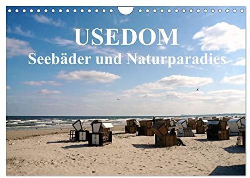 USEDOM - Seebäder und Naturparadies (Wandkalender 2025 DIN A4 quer), CALVENDO Monatskalender