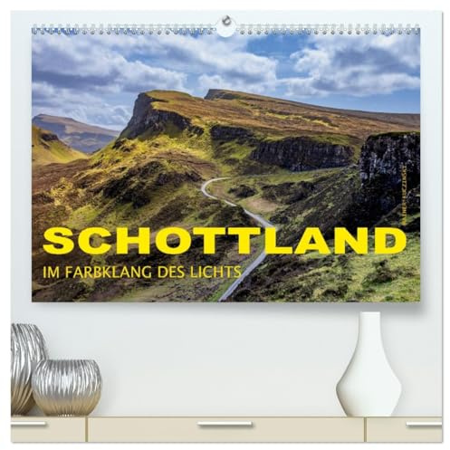 Schottland - Im Farbklang des Lichts (hochwertiger Premium Wandkalender 2026 DIN A2 quer), Kunstdruck in Hochglanz: Schottlands Insel Skye, ... in eindrucksvollen Bildern. (CALVENDO Orte)