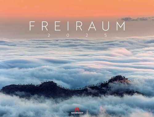Freiraum Kalender 2025, Wandkalender / Panoramakalender im Querformat (66x50 cm) - Landschaftskalender / Naturkalender