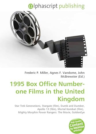 1995 Box Office Number-one Films in the United Kingdom: Star Trek Generations, Stargate (film), Dumb and Dumber, Apollo 13 (film), Mortal ... Power Rangers: The Movie, GoldenEye