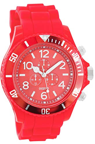 Oozoo C4837 – Uhr für Frauen, Silikon-Armband