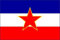 Fahne/Flagge Jugoslawien Stern 90 x 150 cm Flaggen