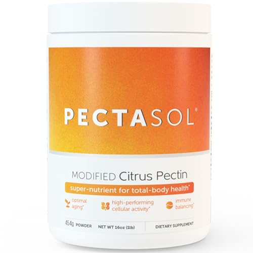 PectaSol Modified Citrus Pectin – 454g Powder – Total-Body Health Supplement to Support the Heart, Immune System, Inflammation Response & Healthy Aging + Maintain Healthy Galectin-3 Levels