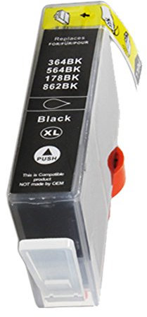 1 Druckerpatrone Tinte für HP Deskjet 3520 Deskjet D 5445 Photosmart C 5324 ersetzt HP364XL CN684EE