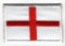 Sew-on Iron-on Embroidered Patch England Flag Saint St. George Badge (70mm x 50mm)