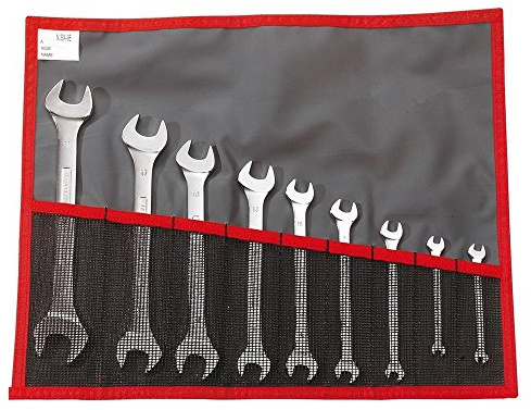 Facom 44 - Metric open ring wrench sets (9 Pieces)