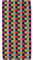 Cawö Handtuch Lifestyle Karo Walk-Frottier bunt Größe 50x100 cm