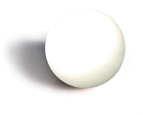 Set of 10 Garlando White Table Football Balls (36mm Diameter)