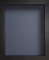 Radcliffe Black Wooden Deep 3D Box Frame 18x14 inch, Dark Blue Backing Board * Choice of Sizes* Fitted with Real Glass