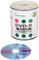 Smart 100 Paket kaufen, DVD-R 4,7 GB 16 x Glänzend Silber blanko Daten Video Film beschreibbare Medien Scheibe, 100 Scheibe 100PK