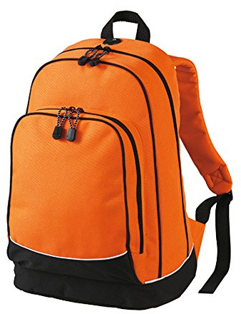 Halfar RUCKSACK FREIZEITRUCKSACK FREIZEIT-RUCKSACK TASCHE DAYPACK CITY, Farbe-:orange