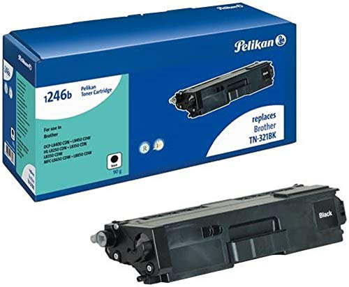 Pelikan Toner ersetzt Brother TN-321BK (passend für Drucker Brother HL L8250)
