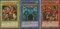 Konami Yu-Gi-O Egyptian Gods Cards Komplettset – Ultra Rare – Limited Edition – Slifer of the Heaven -DEG01 Obelisk of the Together -DEG02 The Winged Dragon of Ra YGLD-DEG03 Deutsche V.