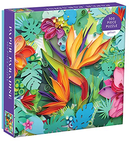Paper Paradise 500 Piece Puzzle