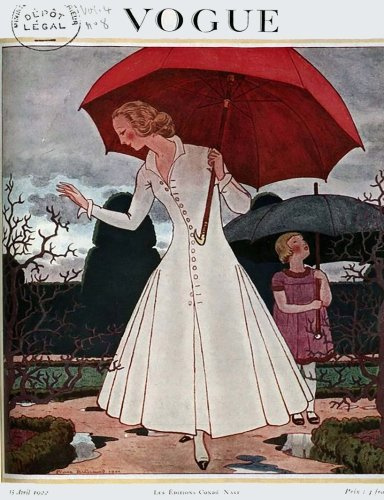 Front Vogue Magazine April 1922: 7.44x9.69