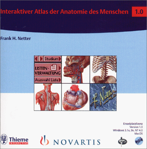 Interaktiver Atlas der Anatomie des Menschen - CD-ROM