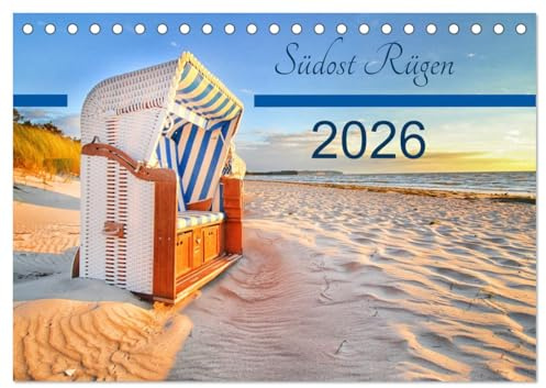 Südost Rügen 2026 (Tischkalender 2026 DIN A5 quer), CALVENDO Monatskalender: Kalender mit farbenfrohen Bildern aus dem Südosten Rügens. (CALVENDO Natur)