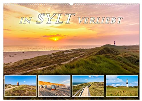 IN SYLT VERLIEBT (Wandkalender 2026 DIN A2 quer), CALVENDO Monatskalender: Zauberhafte Impressionen von der Insel (CALVENDO Natur)