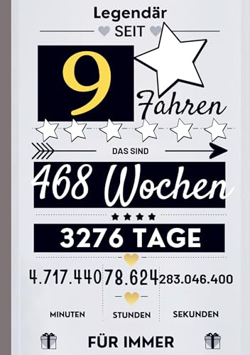 Notizbuch für Jungen 9 Jahre- Geburtstagsgeschenk für 9 jährige Jungen: Zum 9. Geburtstag. A5, liniert. Geeignet als Tagebuch, Kritzelbuch oder Workbook. 9. Geburtstag Jungen Geschenk Buch.
