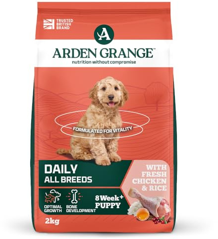 Arden Grange Complete Dry Puppy/Junior Food Chicken, 2 kg