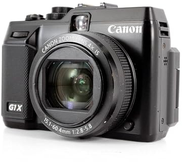 Canon PowerShot G1 X 14.3 MP CMOS Digital Camera with 4x Wide-Angle Optical Image Stabilized Zoom Lens, Full 1080p HD Video and 3.0-inch Vari-Angle LCD